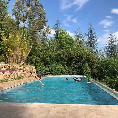 La Chataigne Perchee, Piscine Et Nature Apartment *